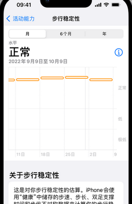 镇海iPhone手机维修如何在iPhone开启'步行稳定性通知'