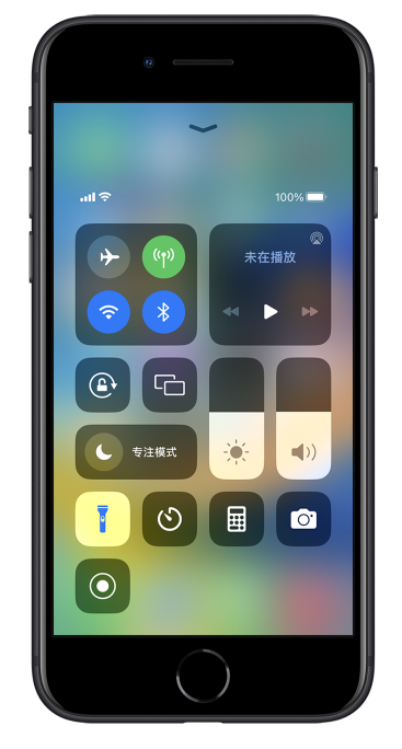 镇海苹果14维修分享苹果iPhone 14 Pro手电筒开启方法 