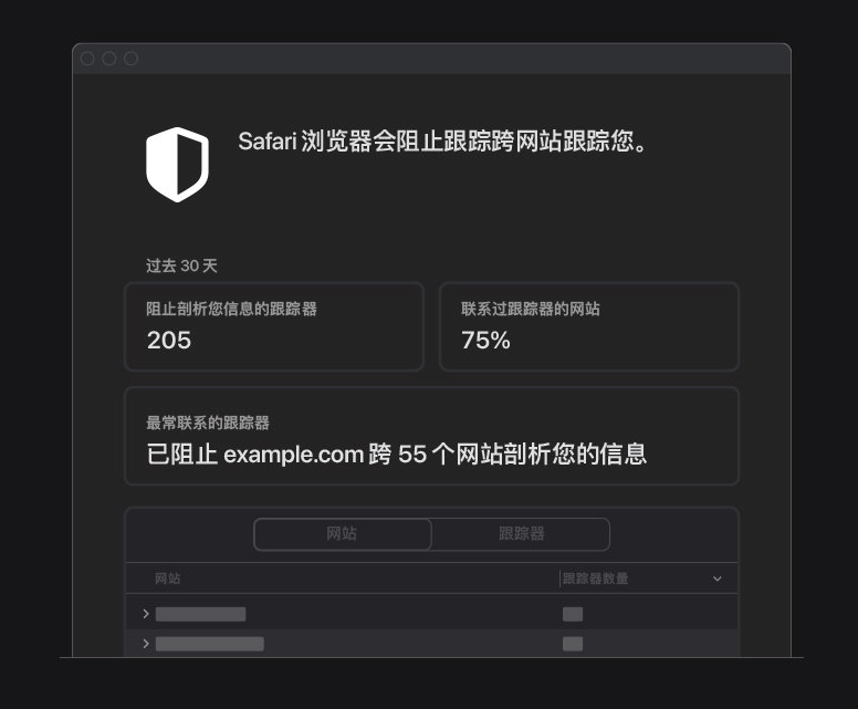 镇海苹果手机维修分享如何在 Safari 浏览器中查看和打开隐私报告 
