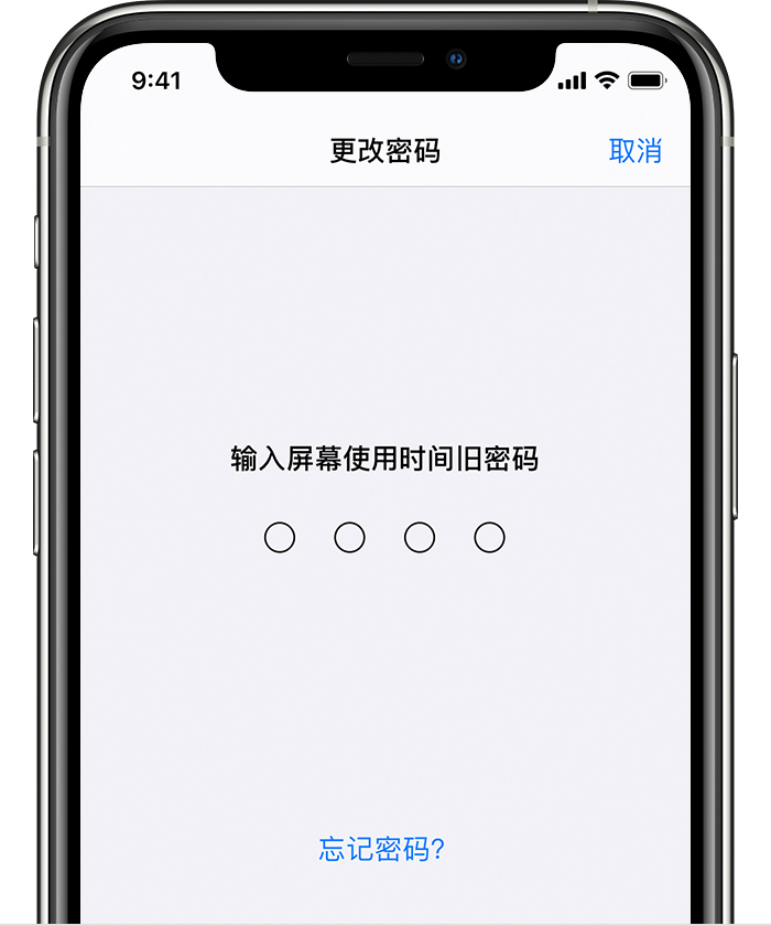 镇海苹果手机维修分享iOS 14 忘记屏幕使用时间密码怎么办 