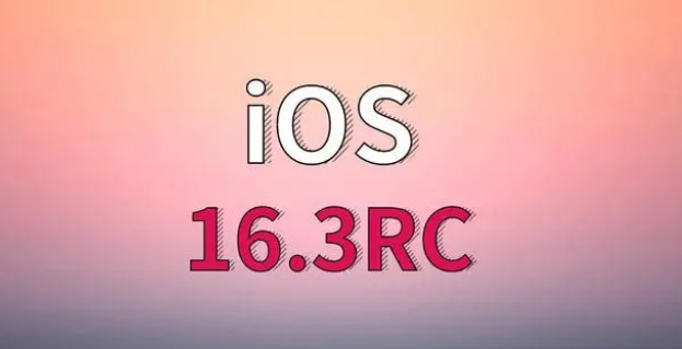 镇海苹果手机维修分享iOS 16.3 RC版升级_iOS 16.3 RC版一键刷机教程 